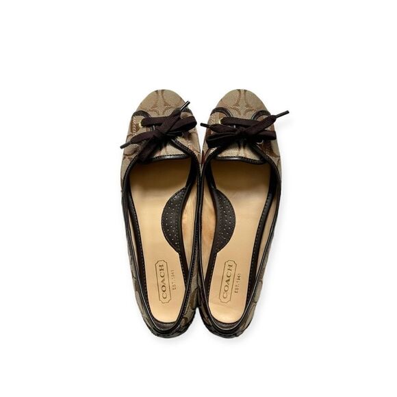 🔃Coach Signature Ballet Flats - Picture 6 of 10